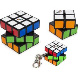 Rubiks Kubus Set - Originele 3x3-kubus, 2x2-kubus en 3x3-sleutelhangerkubus